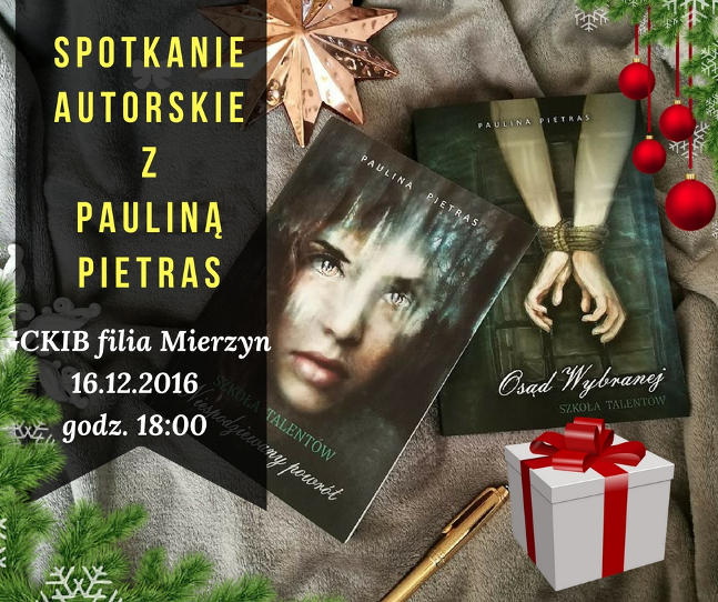 plakat z dwiema książkami