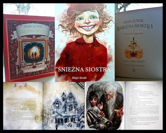 zdjęcia książki śnieżna siostra